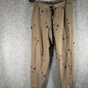 bobi Tan Star-Patterned Joggers